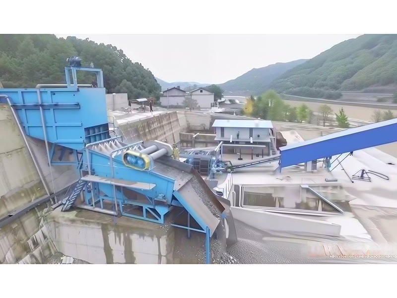 陆地振动筛淘金机组