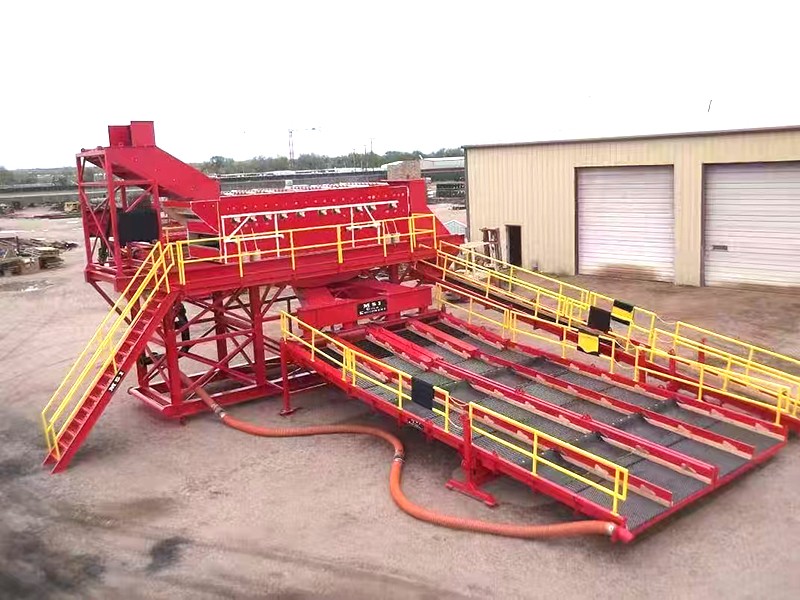 陆地振动筛淘金机组