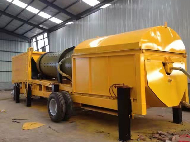 轮胎式淘金设备